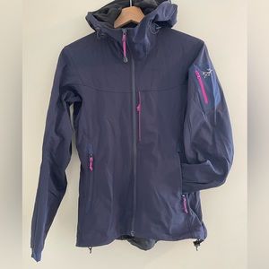 Arc’teryx Navy Soft Shell Jacket